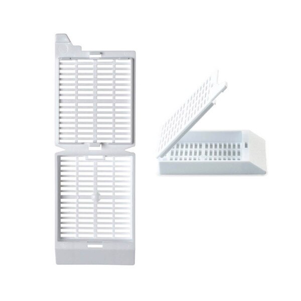 One Piece Tissue Cassette, white
